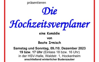 „Die Hochzeitsverplaner“ – Die Iwwerzwerche spielen wieder im HSV